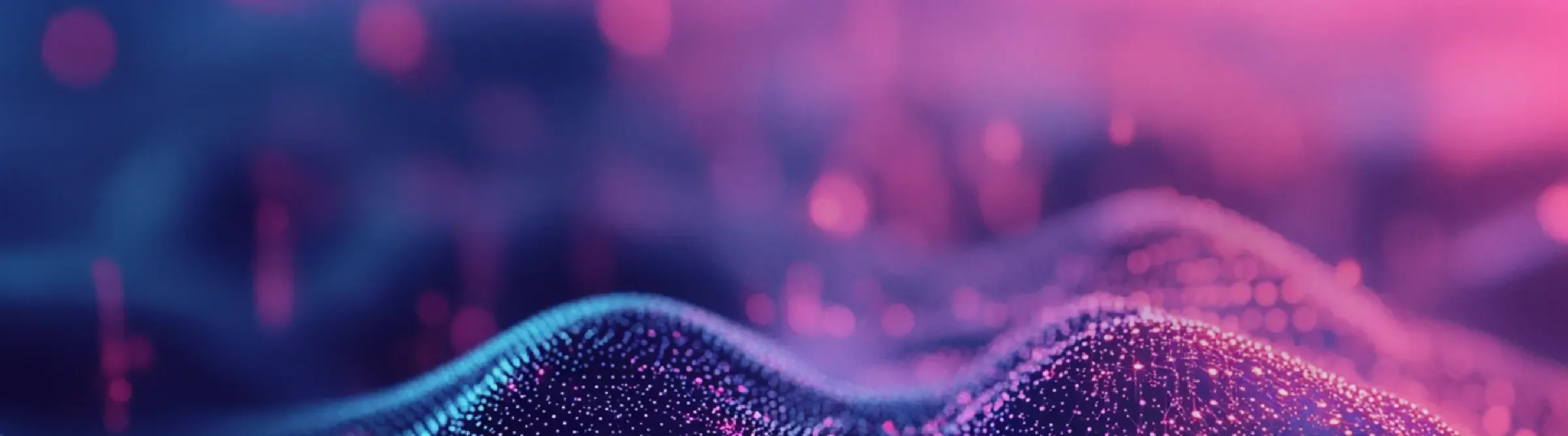 abstract digital purple hills