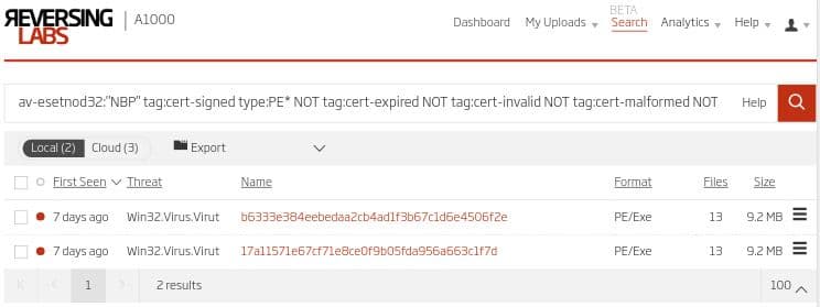 A1000 search functionality