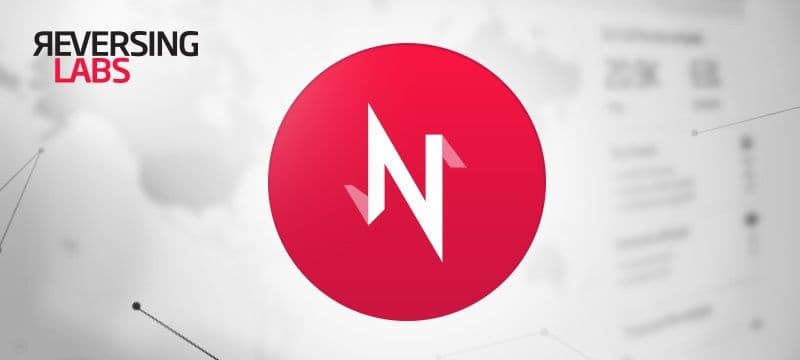 red circle with zigzag N logo in it