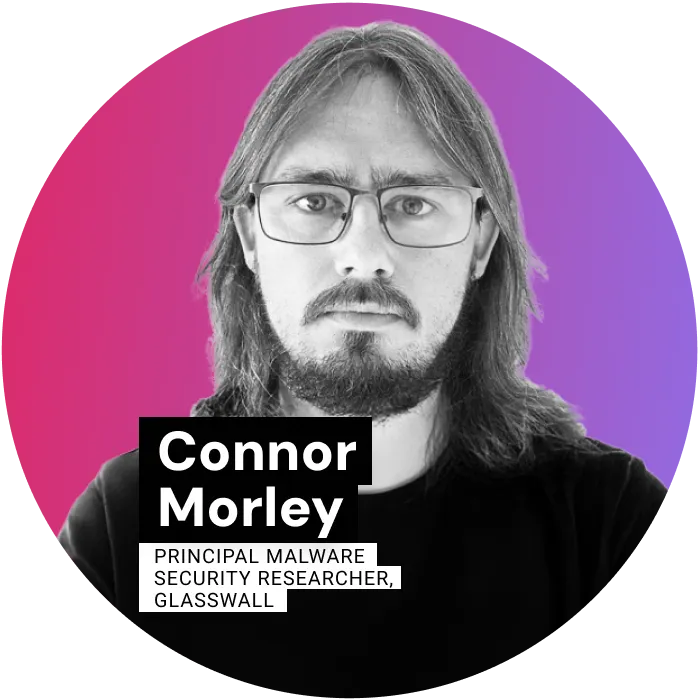 Connor Morley, Principal Malware Security Researcher, Glasswall