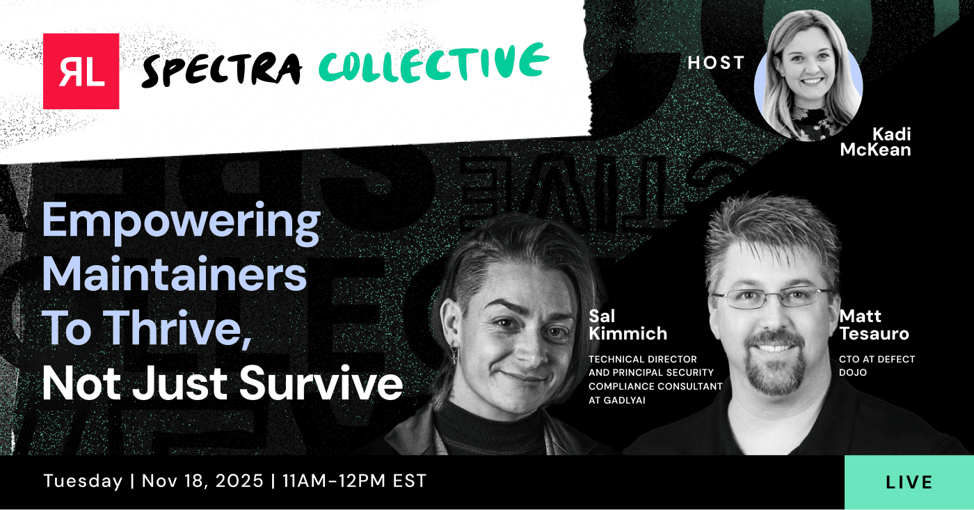 Spectra Collective: Empowering Maintainers to Thrive, Not Just Survive - upcoming