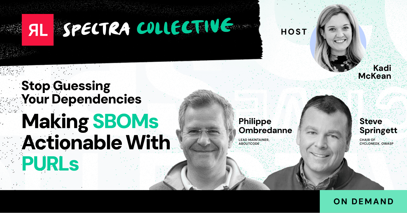 SBOMs and PURLs On Demand Webinar