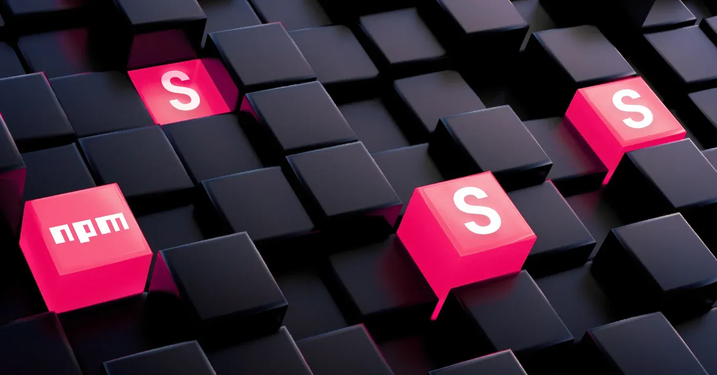 red cubes with letter s on them amid block cubes