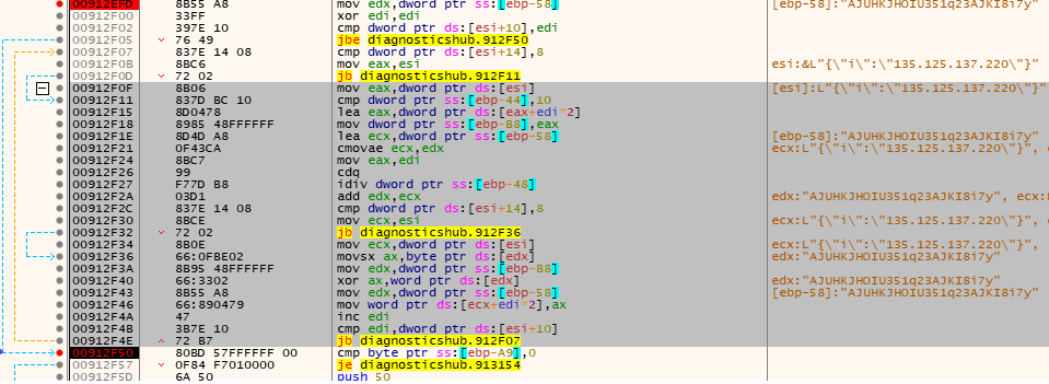 Google drive file decryption routine
