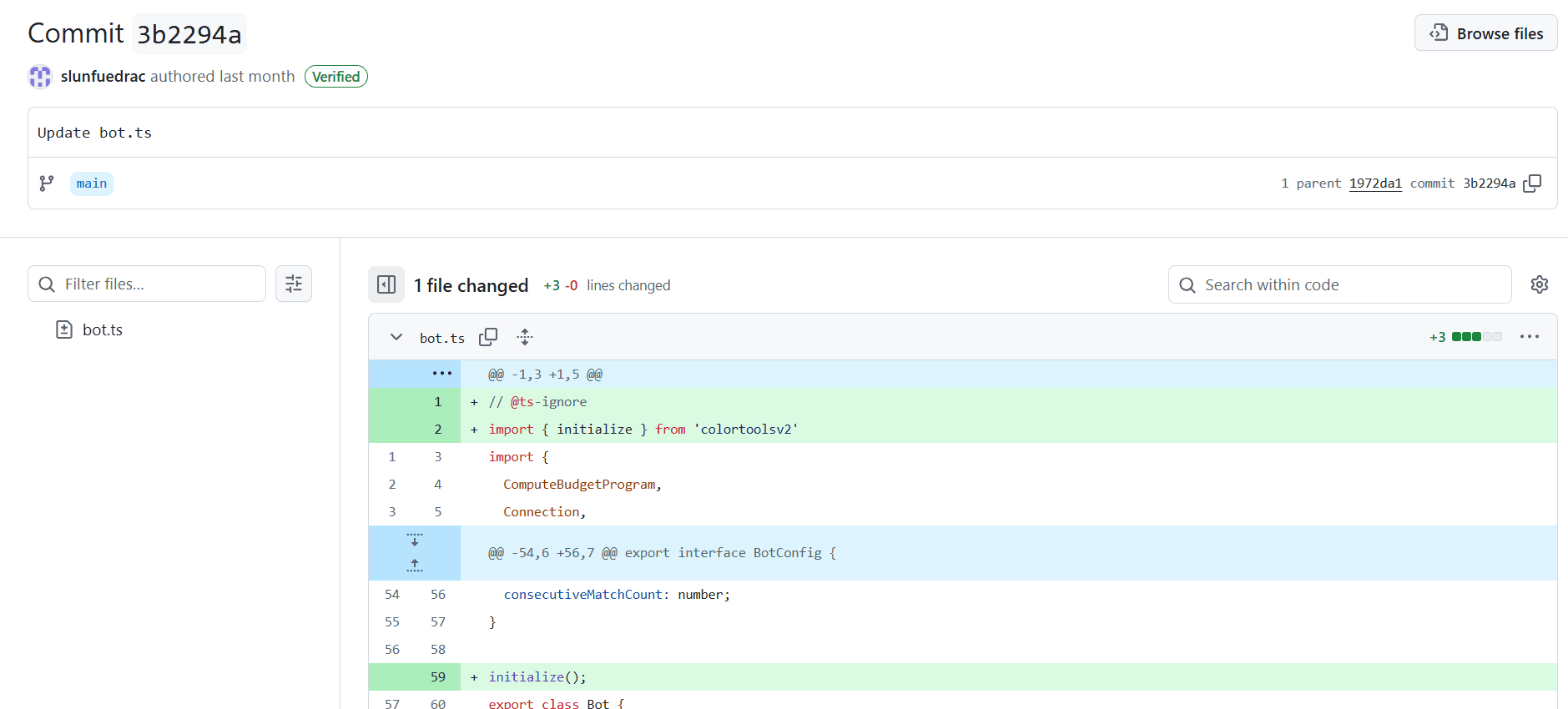 User slunfuedrac including malicious npm package