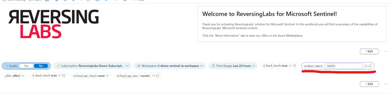 ReversingLabs for Microsoft Sentinel