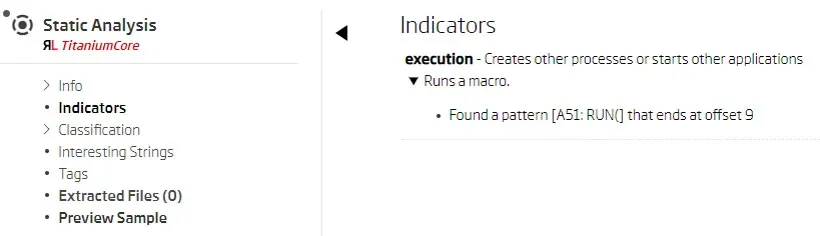 Static Analysis