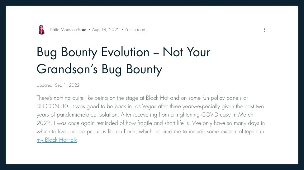 Luta Security blog preview