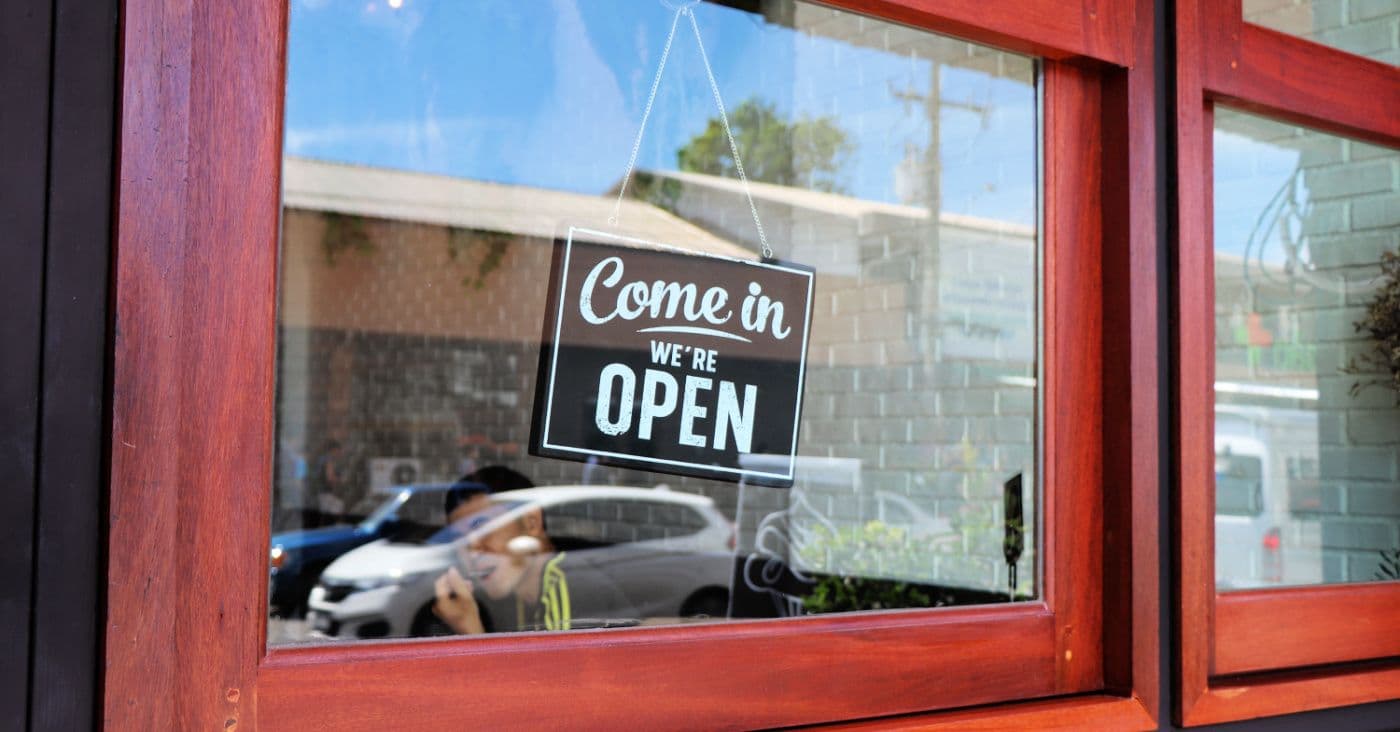 Open Sign