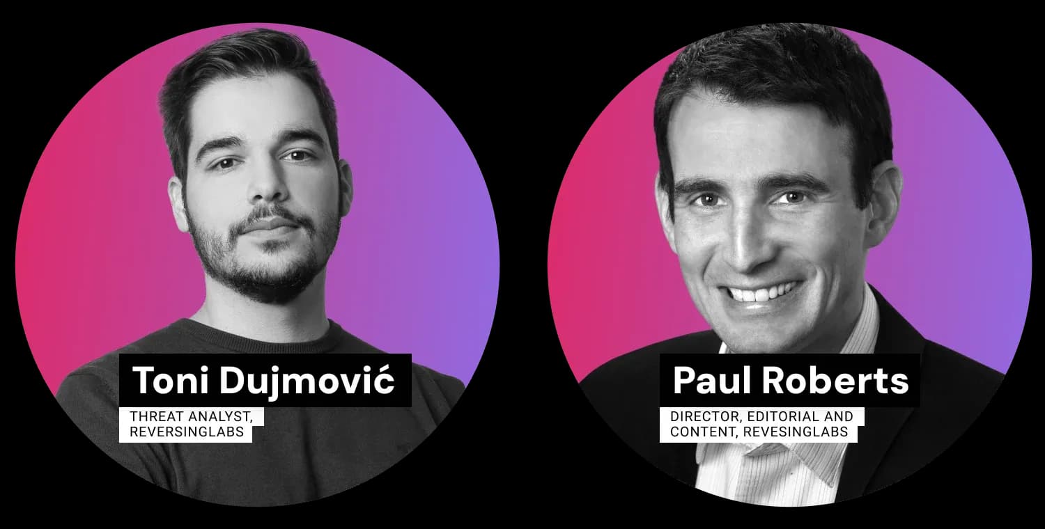 Paul Roberts and Toni Dujmovic