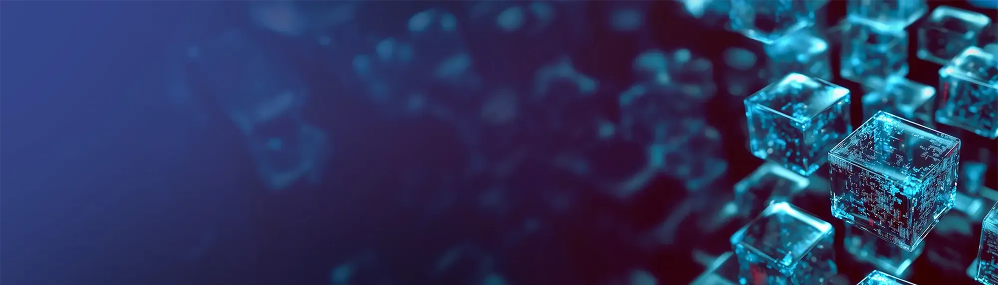 blue cubes