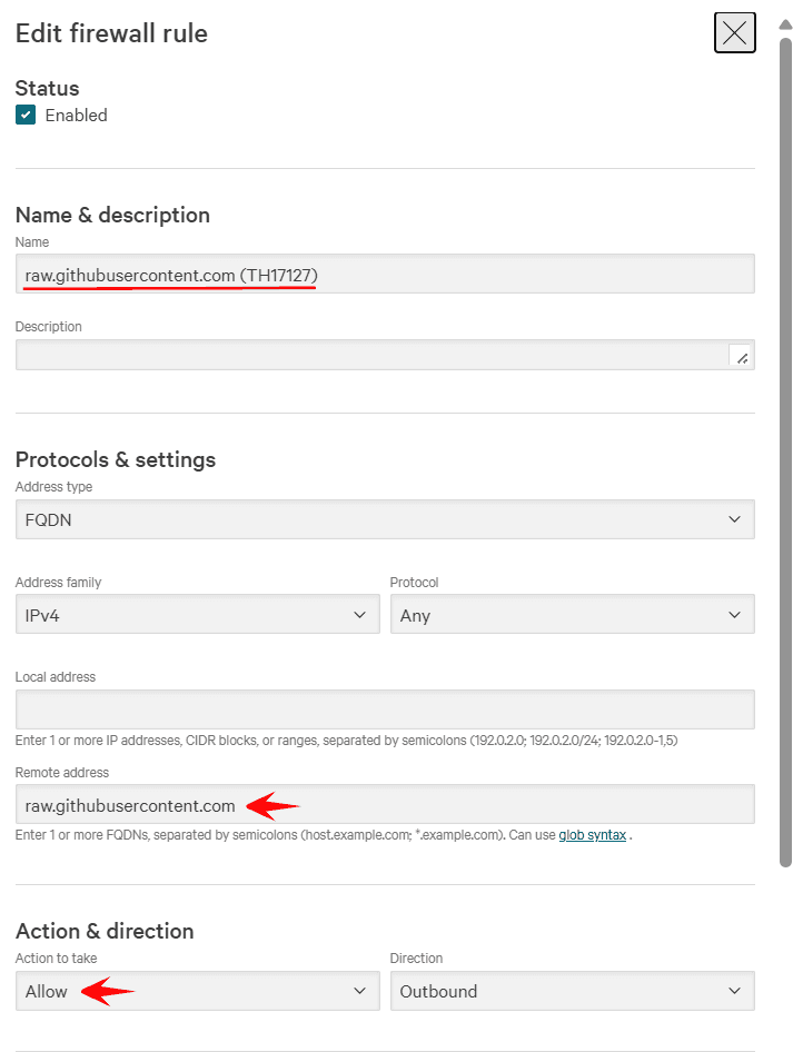 Firewall-rule-raw-github-files