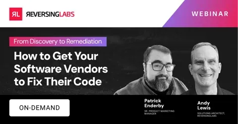 vendor code webinar card