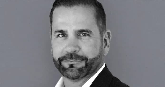 paul ciesielski black and white headshot