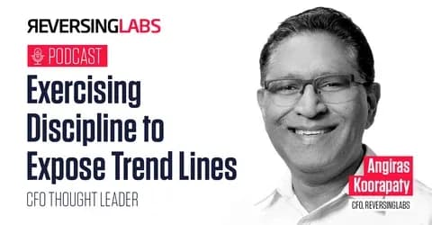 angiras koorapaty headshot in front of podcast title