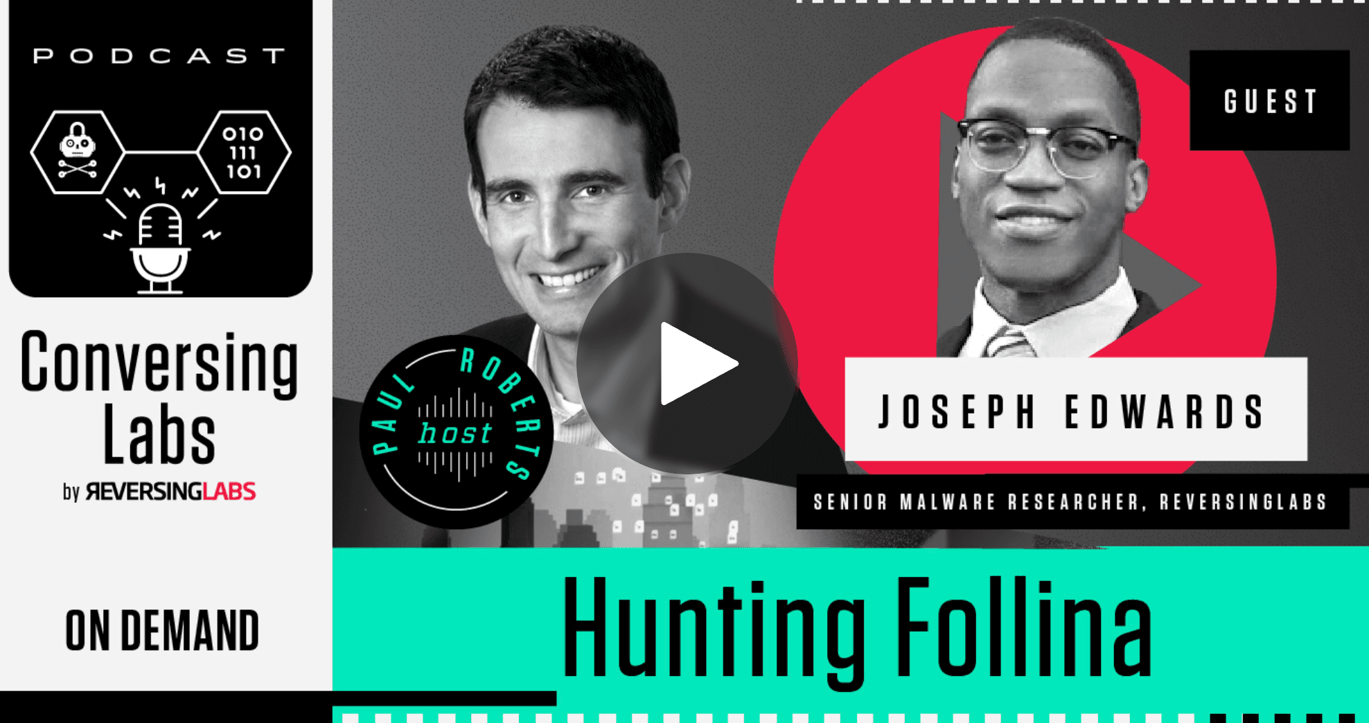 hunting follina podcast title card