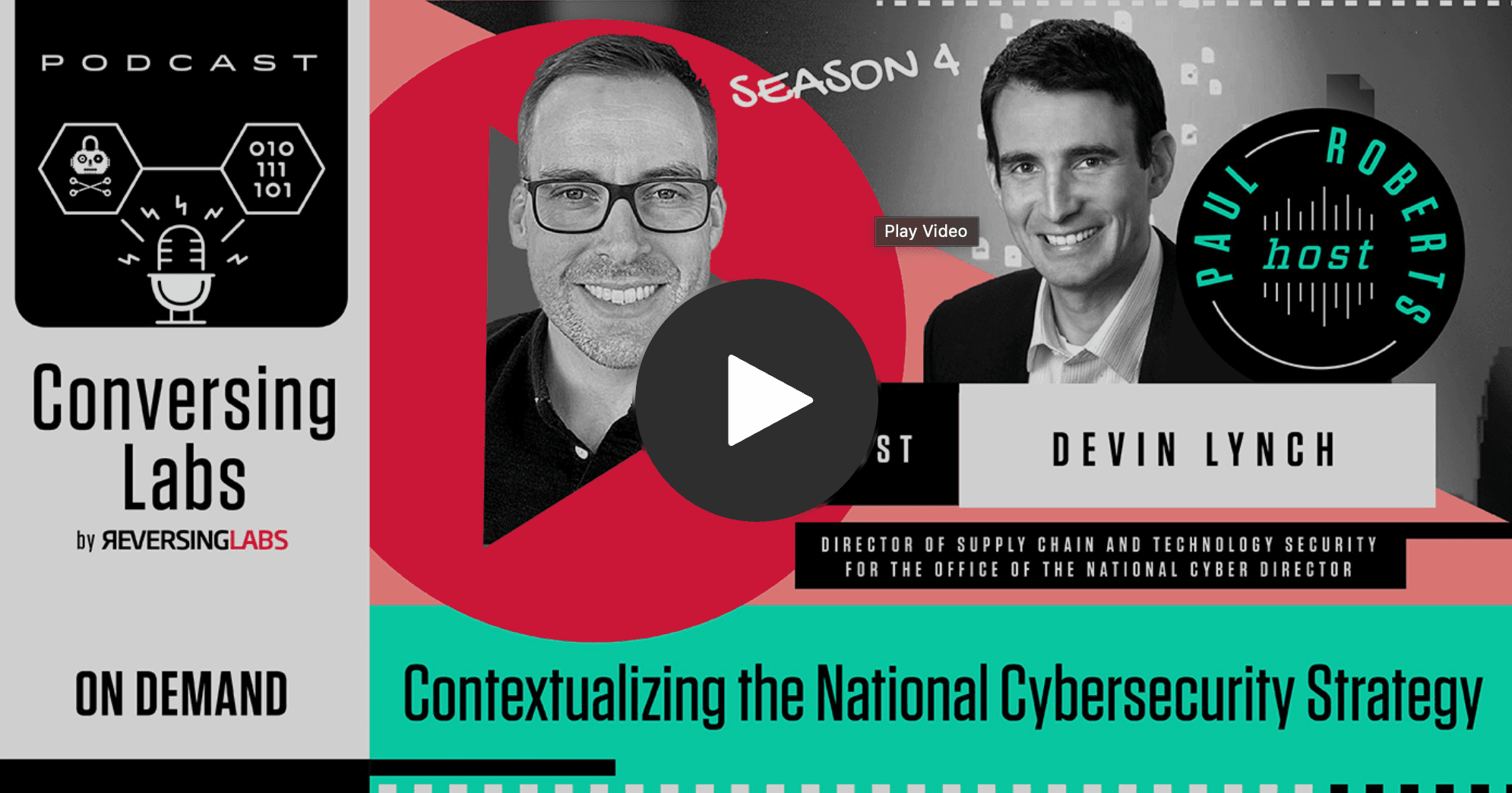 contextualizing the national cybersecurity podcast title card