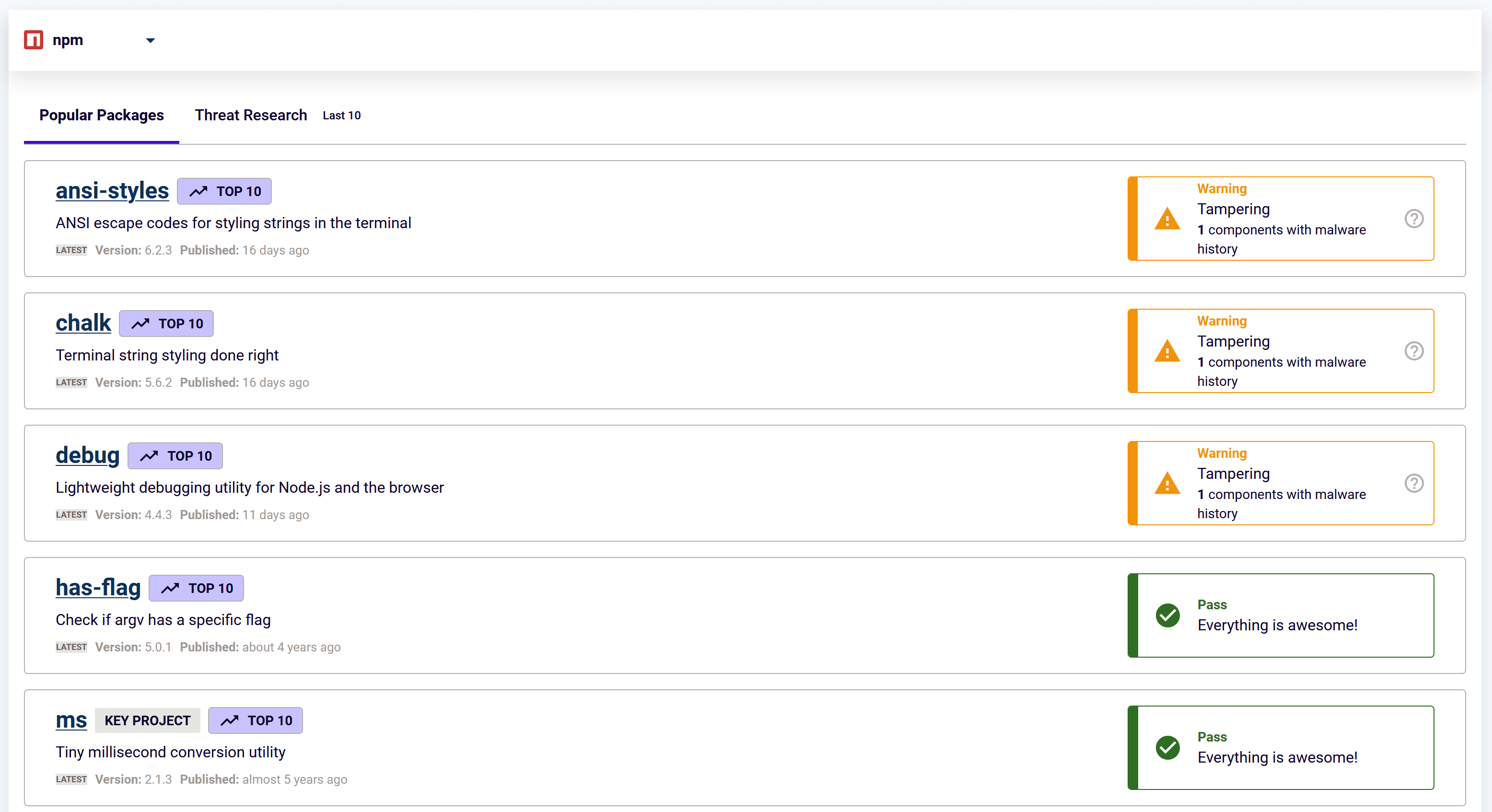 GitHub screenshot Shai-hulud