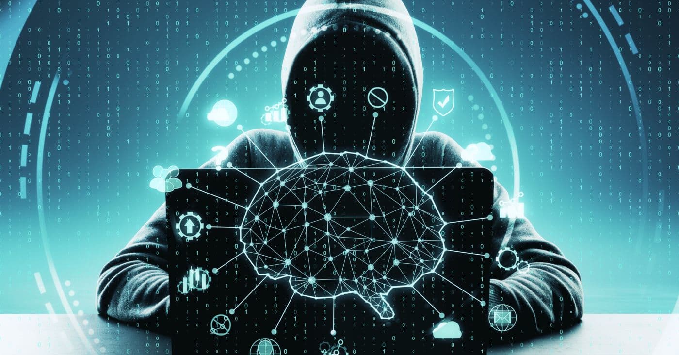 AI brain agent hoodie