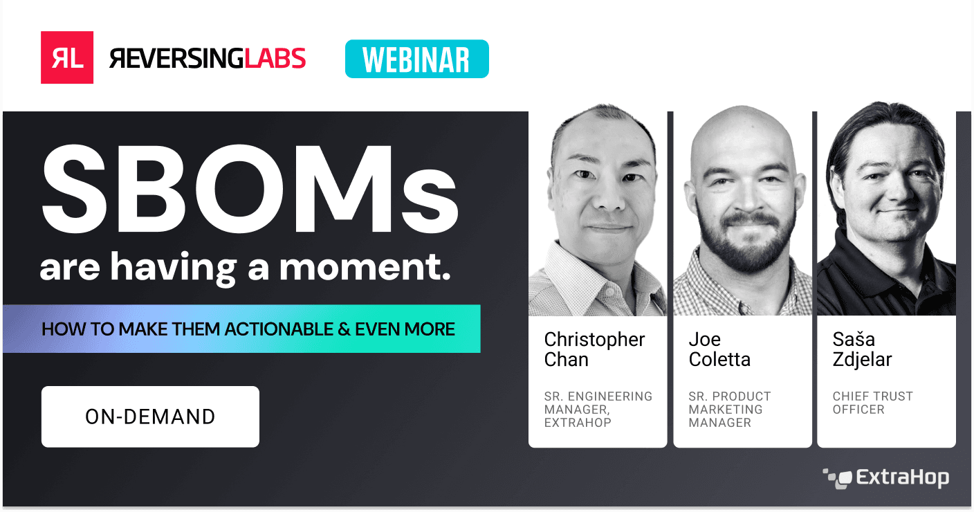 sboms having a moment title card