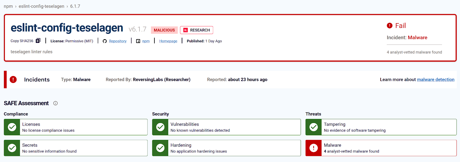 Shai-Hulud npm supply chain attack: What you need to know | ReversingLabs