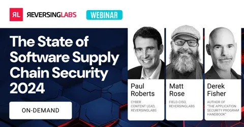 On-Demand Webinar: The State of Software Supply Chain 2024 | ReversingLabs