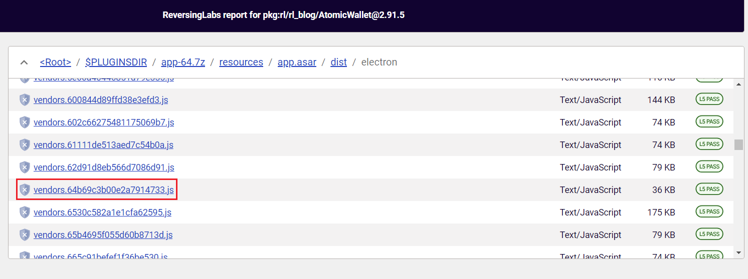 Atomic and Exodus crypto wallets targeted in malicious npm campaign |  ReversingLabs