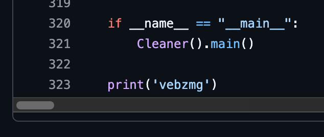 Dynamically generated string in Python file