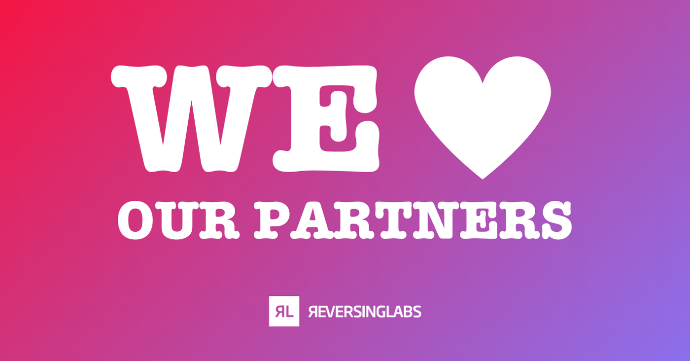 ReversingLabs Press Release - We Love our Partners