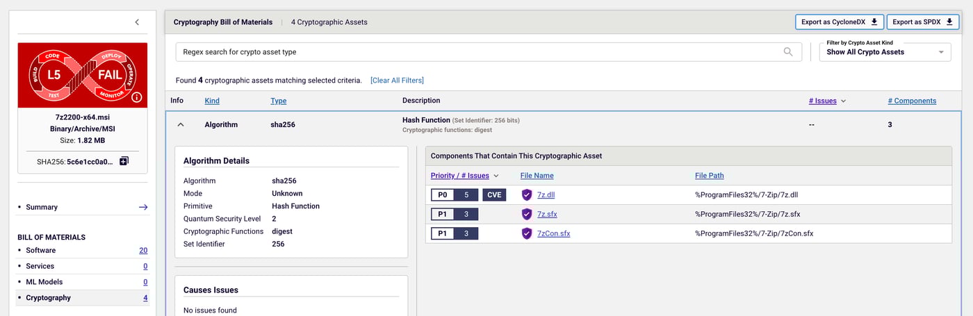 ReversingLabs Spectra Assure SAFE Report