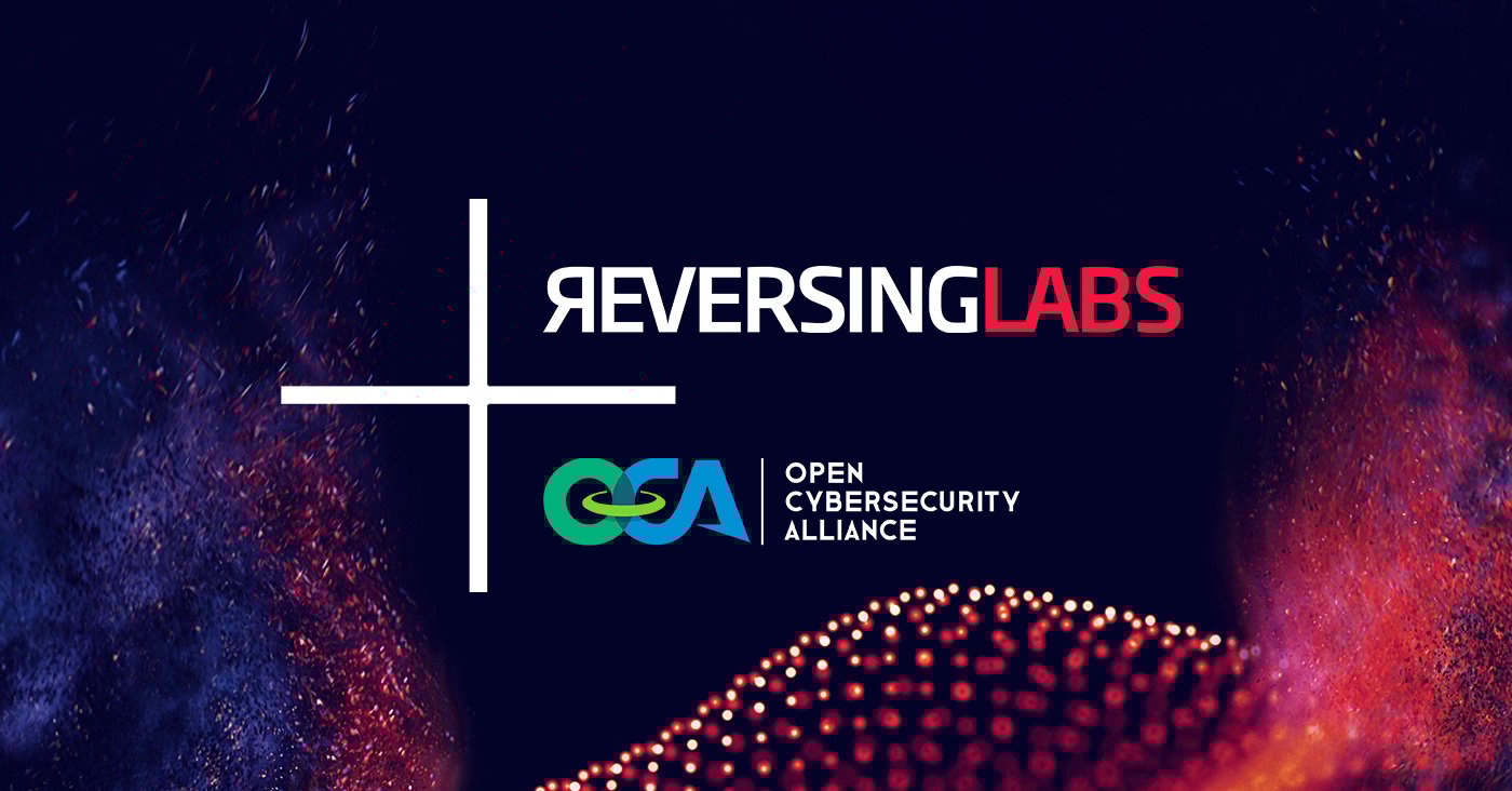 ReversingLabs Joins Open Cybersecurity Alliance as a Founding Sponsor
