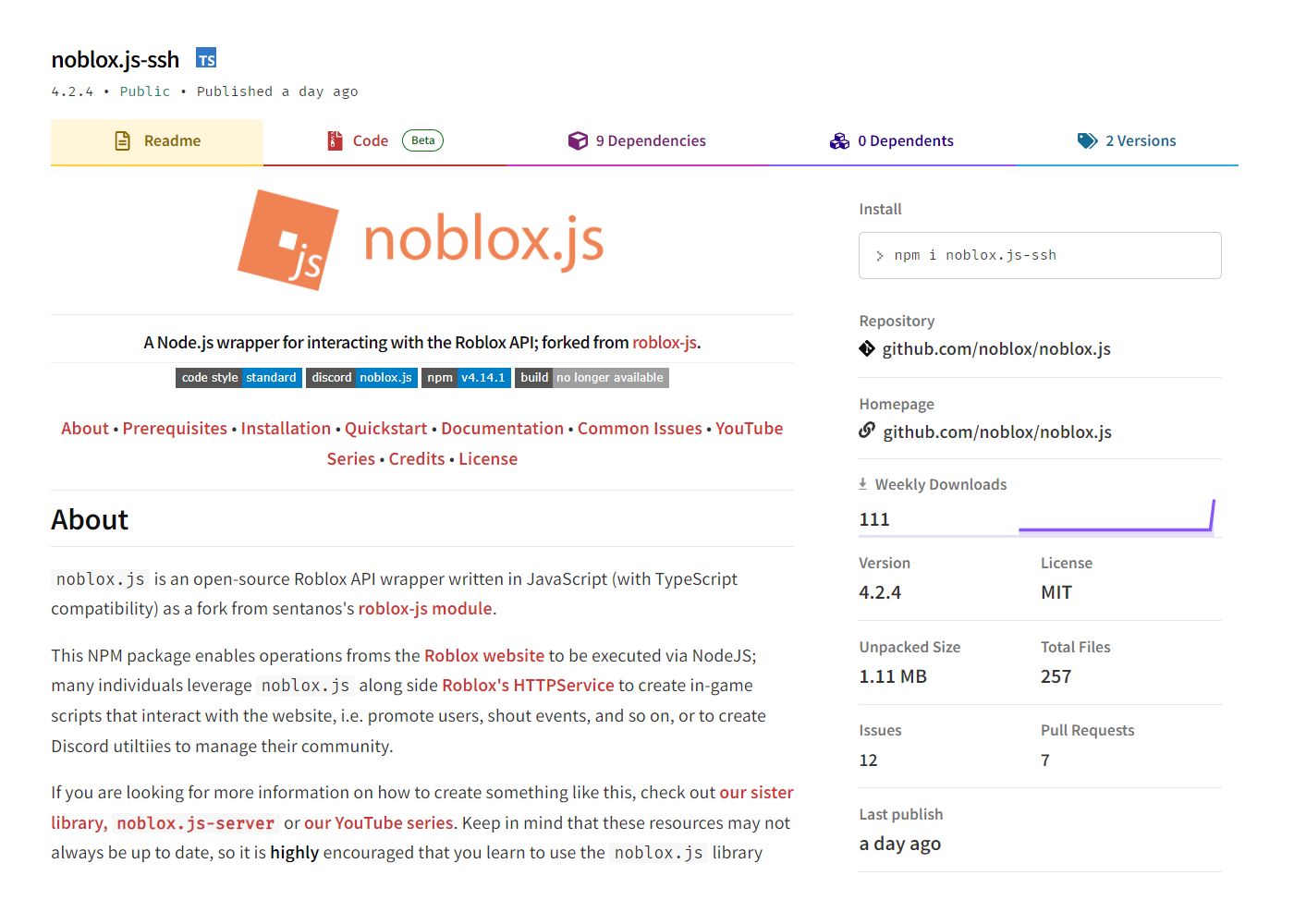 Fake Roblox packages target npm with Luna Grabber info-stealing malware