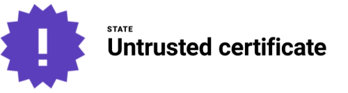 untrusted-certificate
