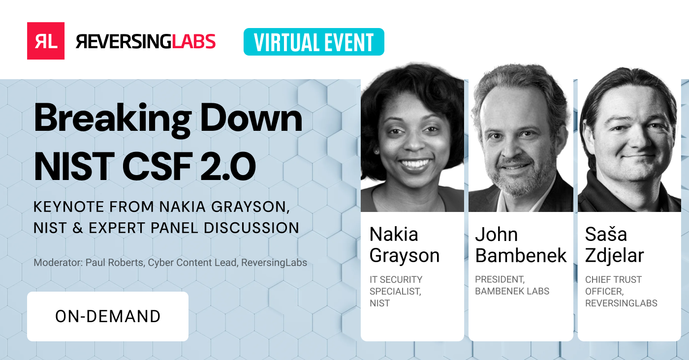 NIST CSF 2.0 and C-SCRM virtual event