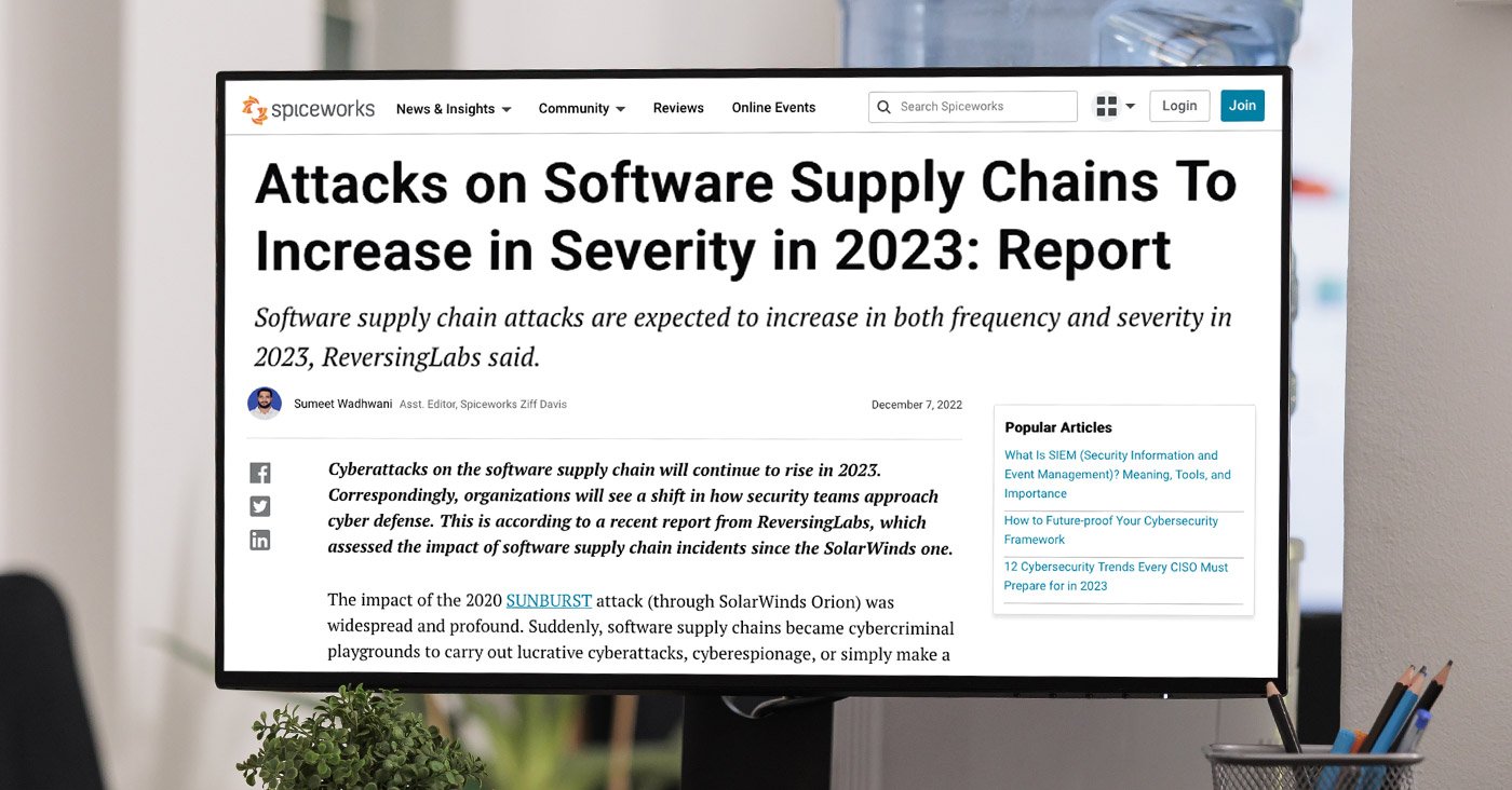 Attacks on Software Supply Chains To Increase in Severity in 2023