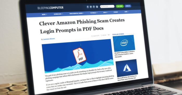 BleepingComputer Calls Out ReversingLabs Research on Phishing PDFs