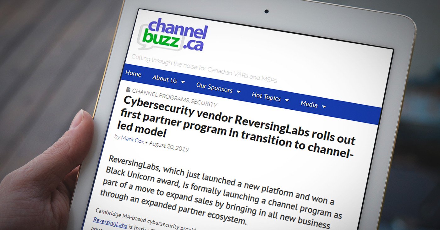 Cybersecurity vendor ReversingLabs rolls out first partner program in transition to channel-led model