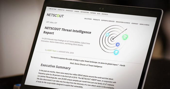 ReversingLabs contributes to NETSCOUT Threat Intelligence Report, Findings from H1 2019 