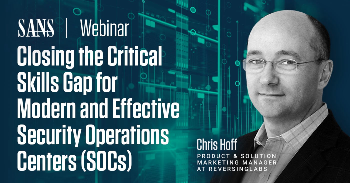 Critical Skills Gap for Modern and Effective Security Operations Centers (SOCs)
