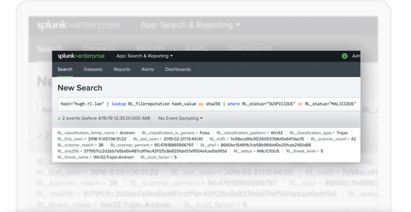 Search Local Threats within SIEM