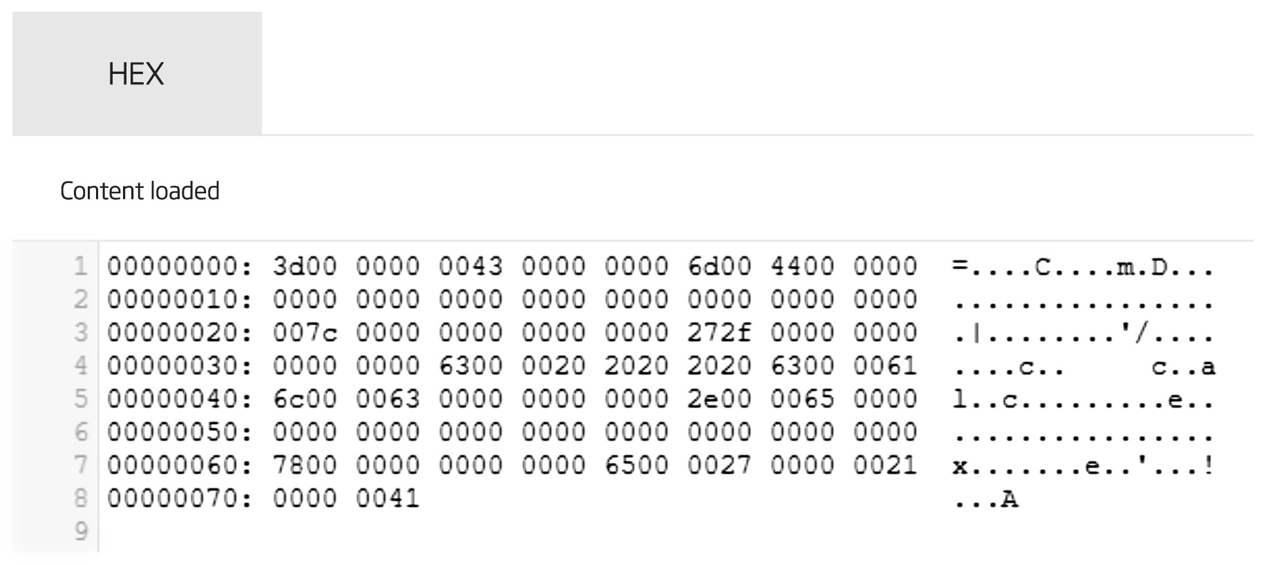 hex-screen