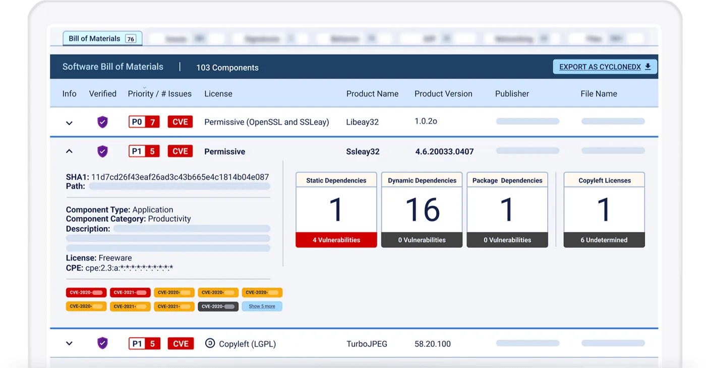Know Your Software. Find Threats In Your Supply Chain