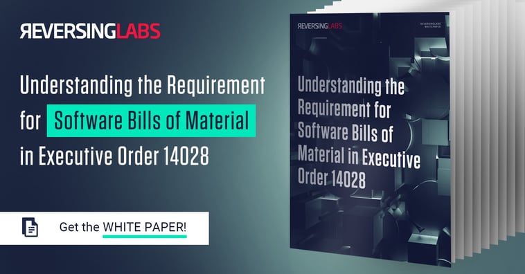 Understanding the Requirement for Software Bill of Materials in Executive Order 14028