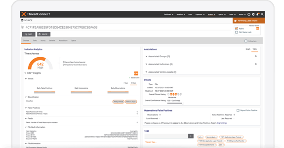ReversingLabs TIP Enhancements
