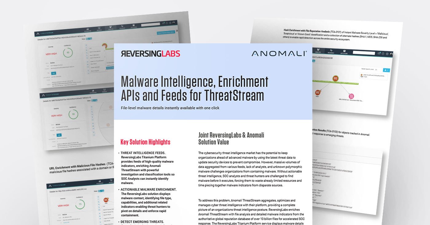 Anomali Solution Brief Thumbnail