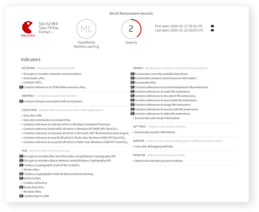 Machine Learning Indicator Tagging