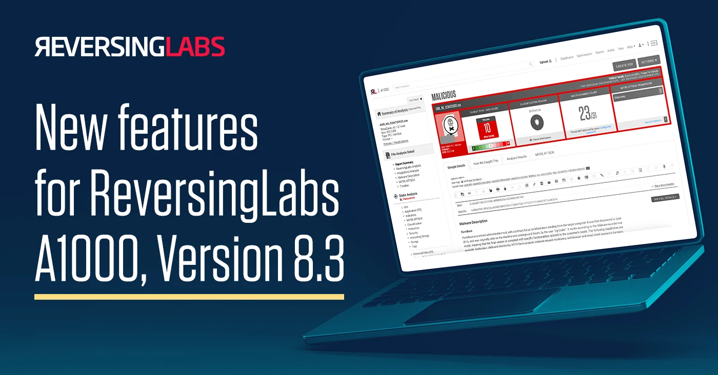 ReversingLabs A1000 Threat Analysis and Hunting Solution Update Drives SecOps Forward