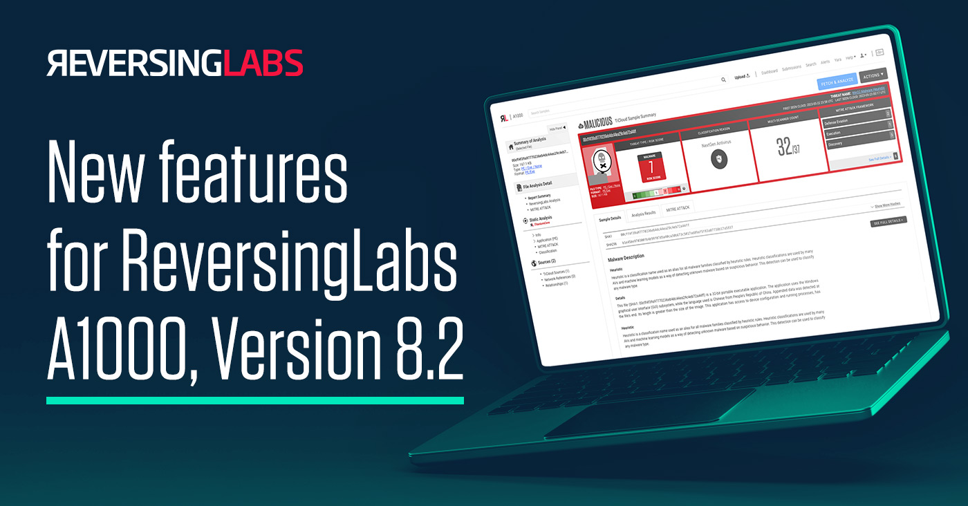 The Latest Update to the ReversingLabs A1000 Threat Analysis and Hunting Solution